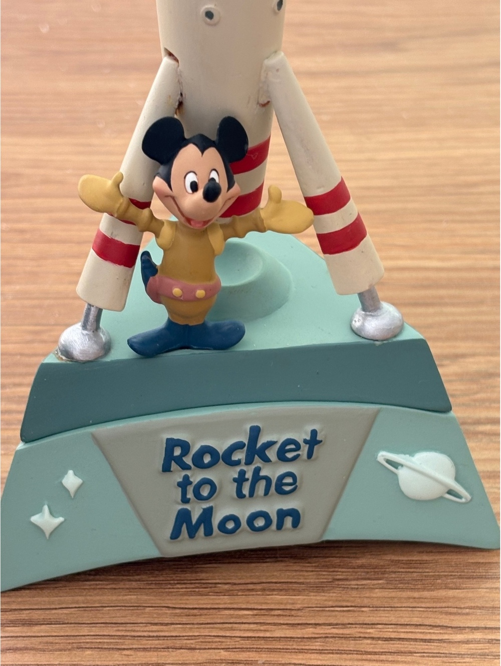 Disneyland Rocket to the Moon Mickey Trinket Box Kevin Kidney LE 1955 Box #0186